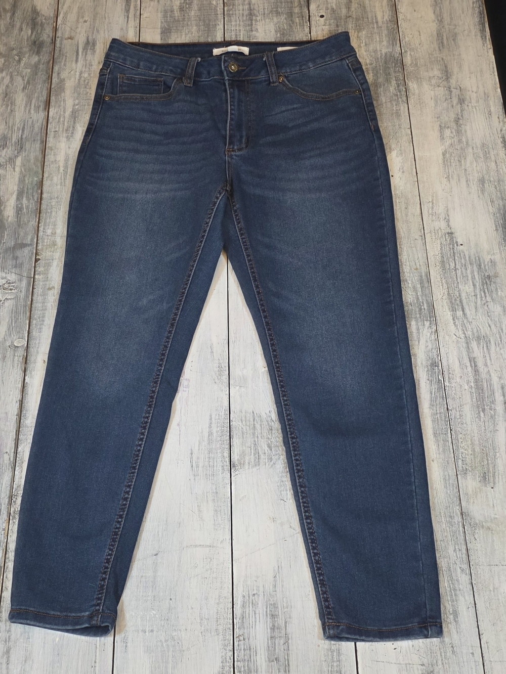 Ellen Tracy Women's Dark Blue Skinny Jeans - Serene sz 10